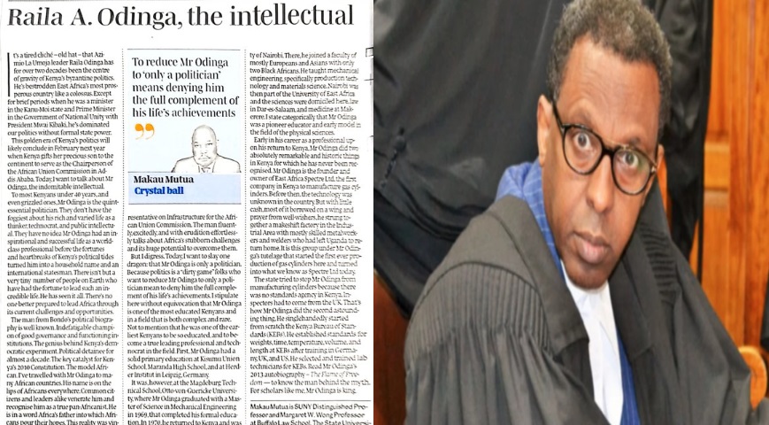 Lawyer Ahmednassir Corrects Prof. Makau Mutua